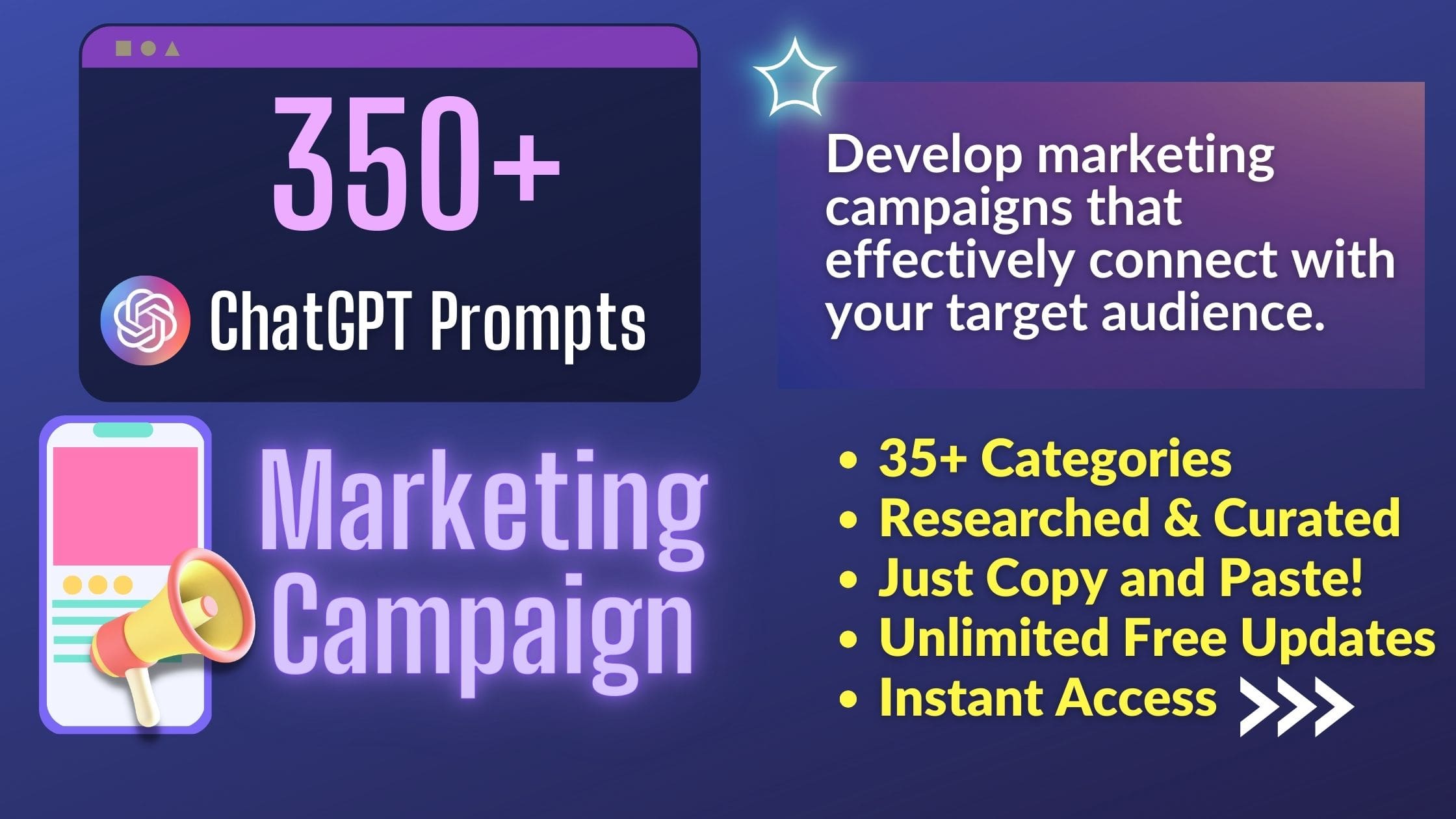 chatGPT prompts for marketing campaign