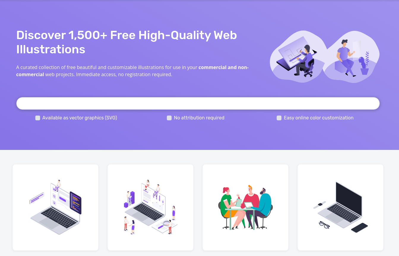 Free Web Illustrations